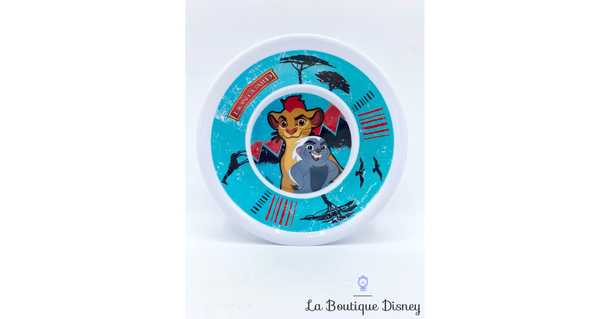 Assiette creuse La garde du roi lion Disney Trudeau plastique Kion